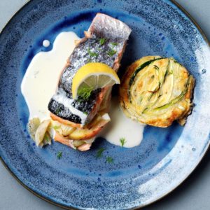Ztrdg: gevulde zalm