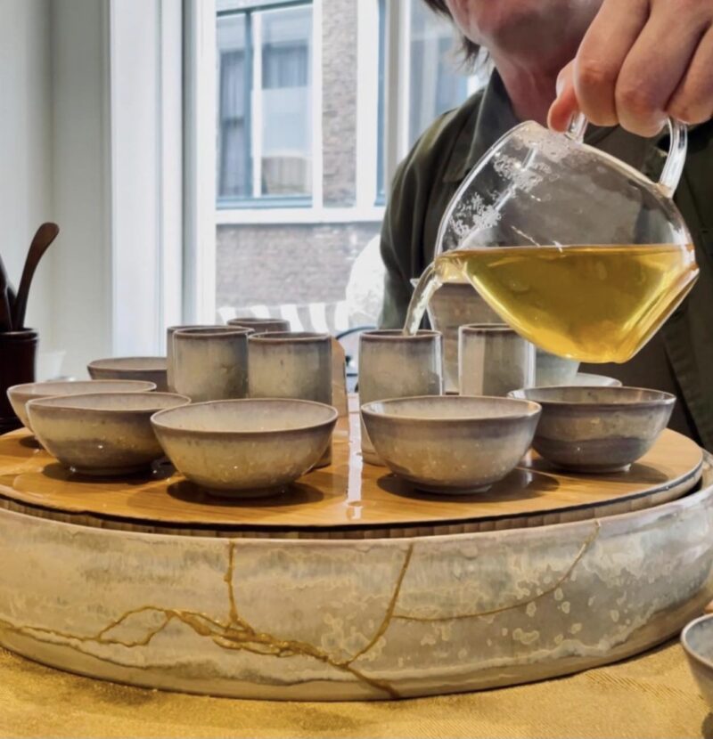 Chinese Gong Fu Cha Theeceremonie